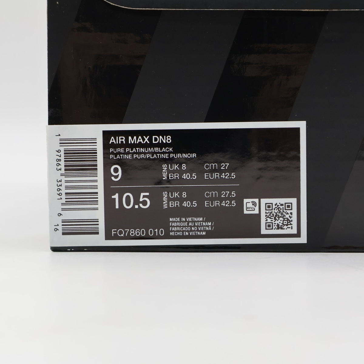 FQ7860-010 Nike Air Max DN8 White Black (Men's)