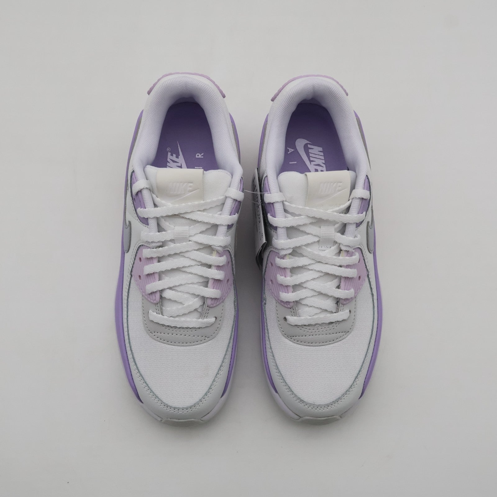 FD4328-113 Nike Air Max 90 LV8 White Hydrangeas Summit White Wolf Grey (Women's)