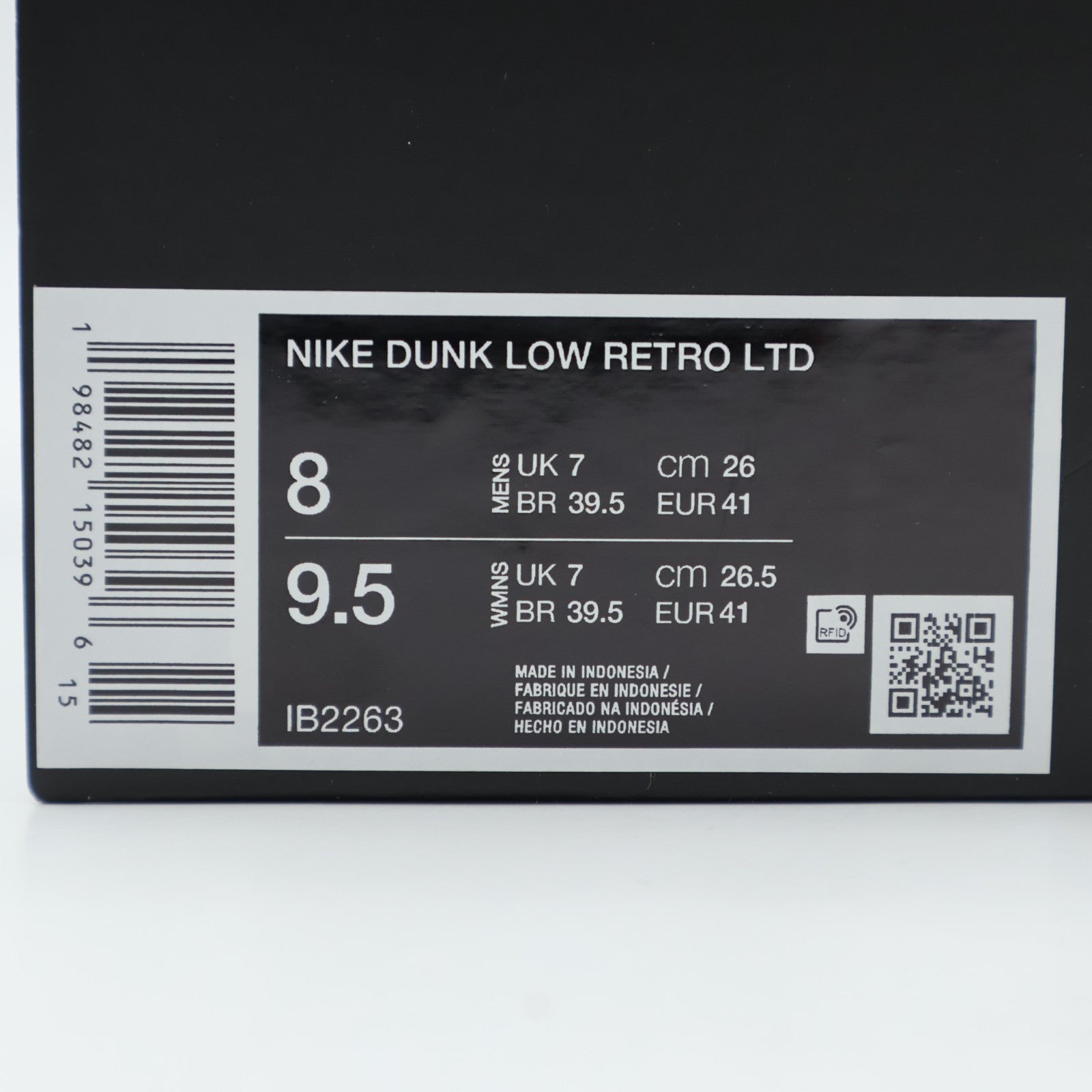 IB2263-300 Nike Dunk Low Panda Green Curry White (Men's)
