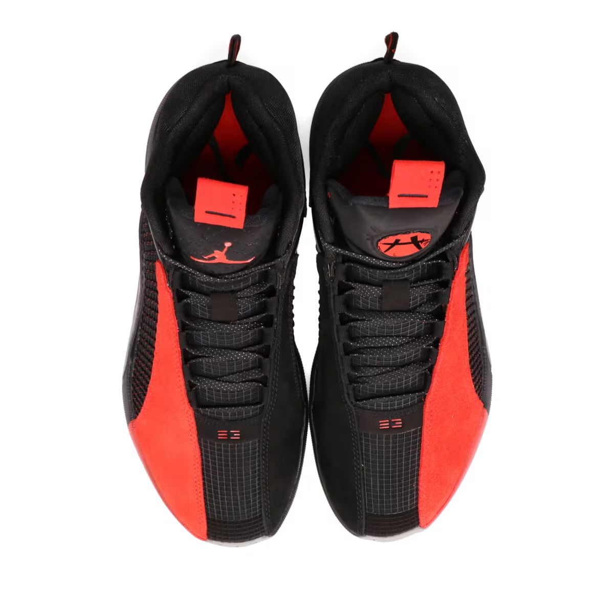 DA2625-600 Nike Air Jordan XXXV Warrior Black/University Red Cement Grey (Men's)