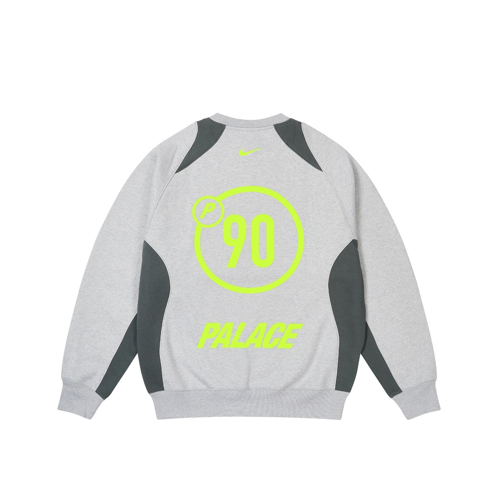 PALACE Nike Total P90 Crew Grey Marl