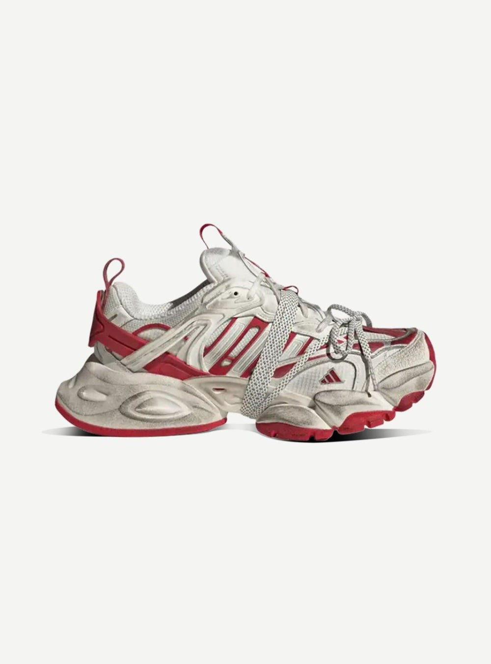 JS1590 JS1590 adidas Vento XLG Deluxe White/Red (Men's)