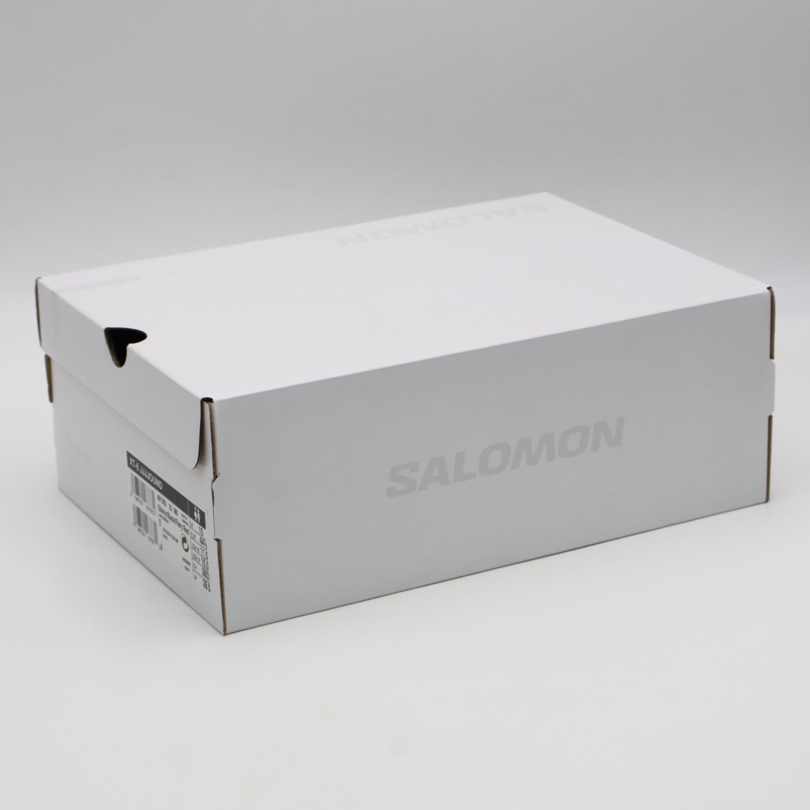 L49130300 JJJJound Salomon XT-6 Ebony Black Fiery Red (Men's)