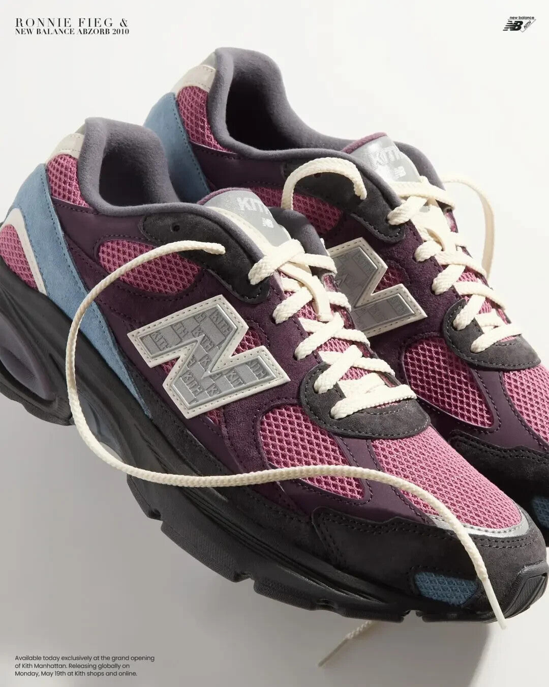 U2010KTC KITH New Balance 2010 Purple Black (Men's)