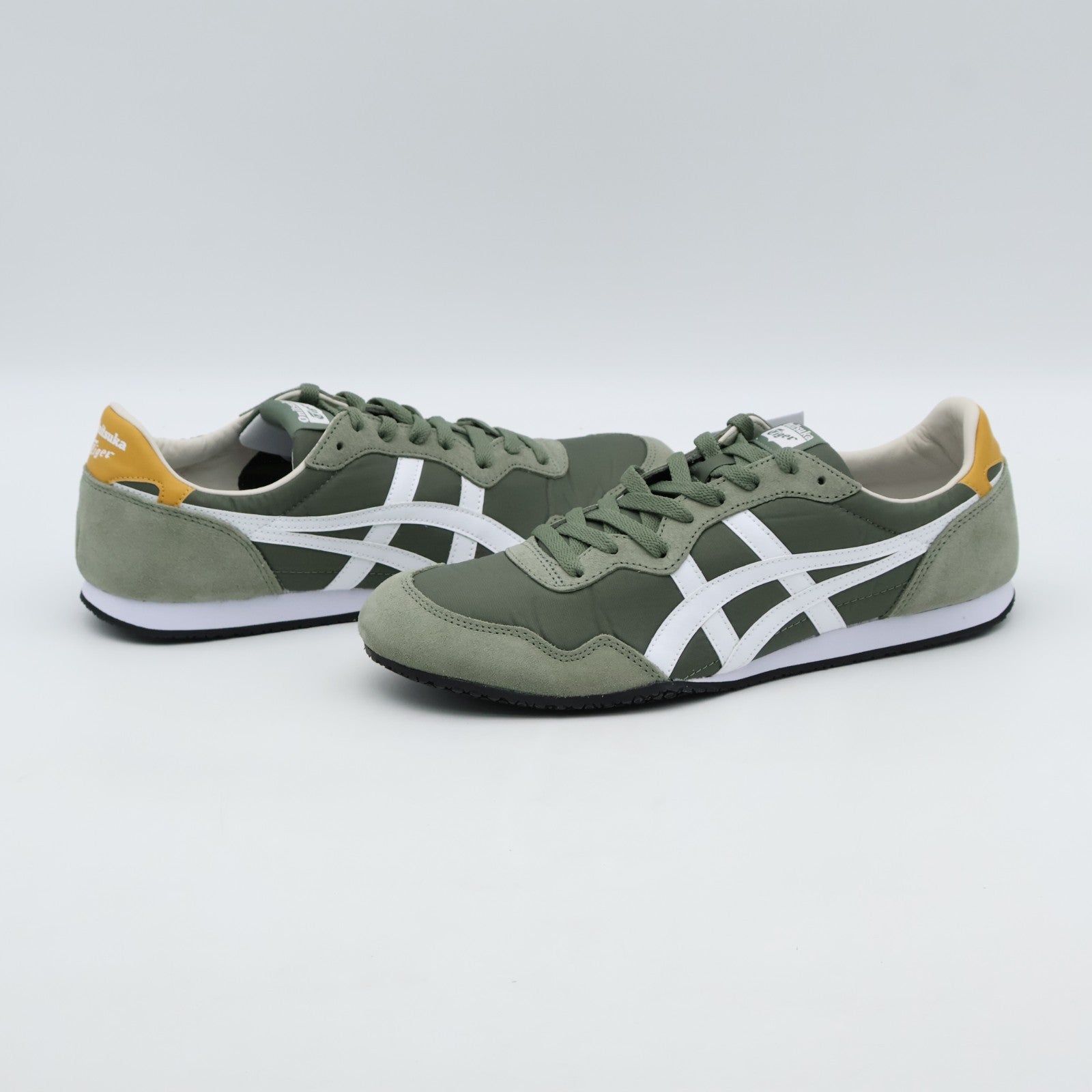 1183B400-304 Onitsuka Tiger SERRANO BURNT OLIVE WHITE (Men's)