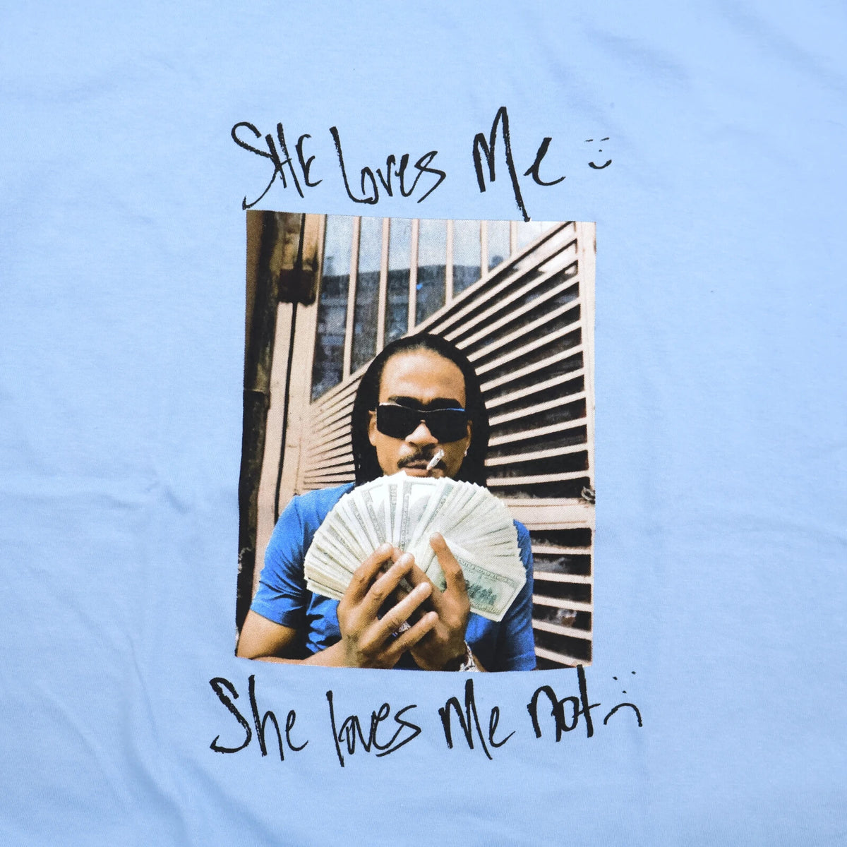 Supreme Max B Tee Powder Blue