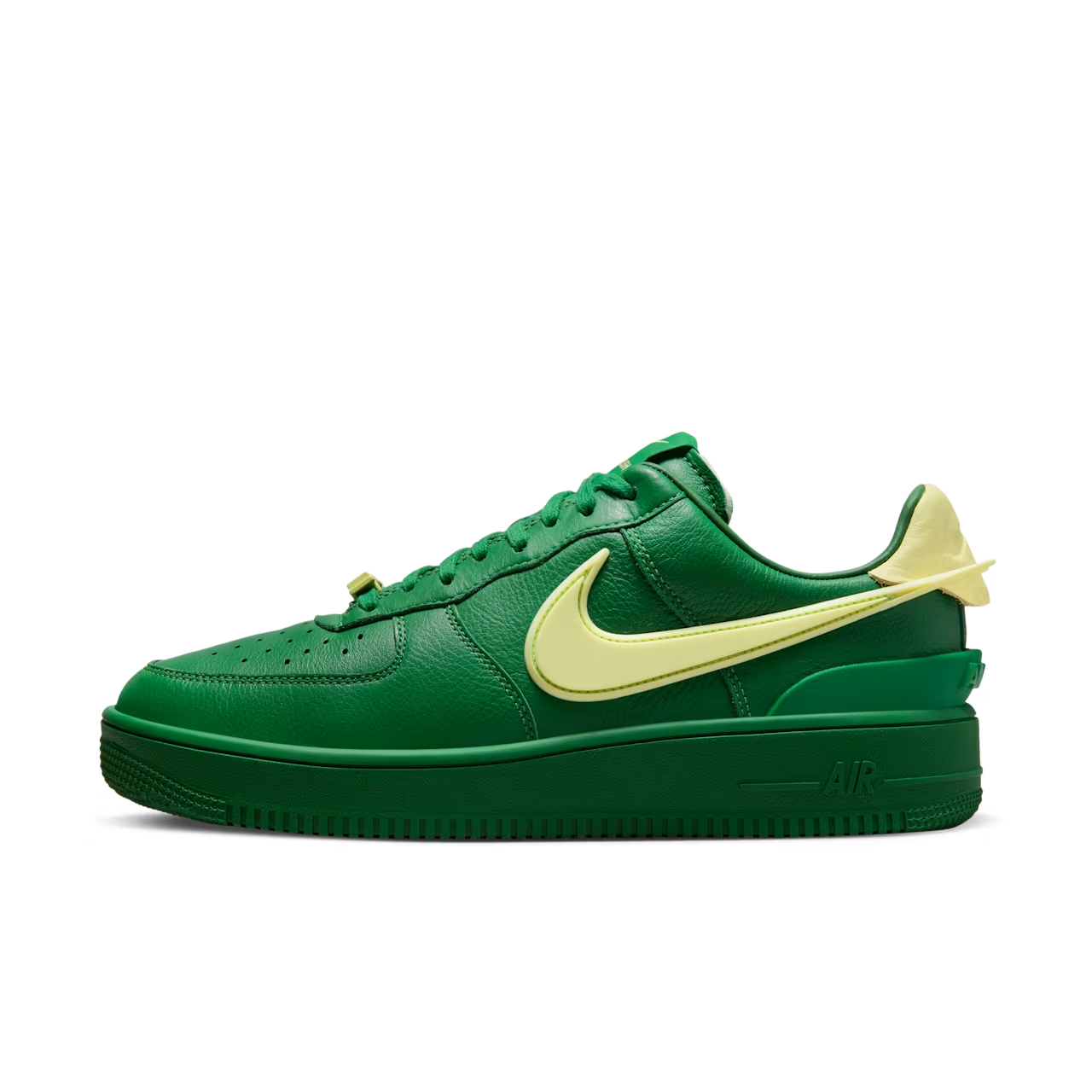 DV3464-300 AMBUSH Ã Nike Air Force 1 Low "Pine Green and Citron" (Men's)