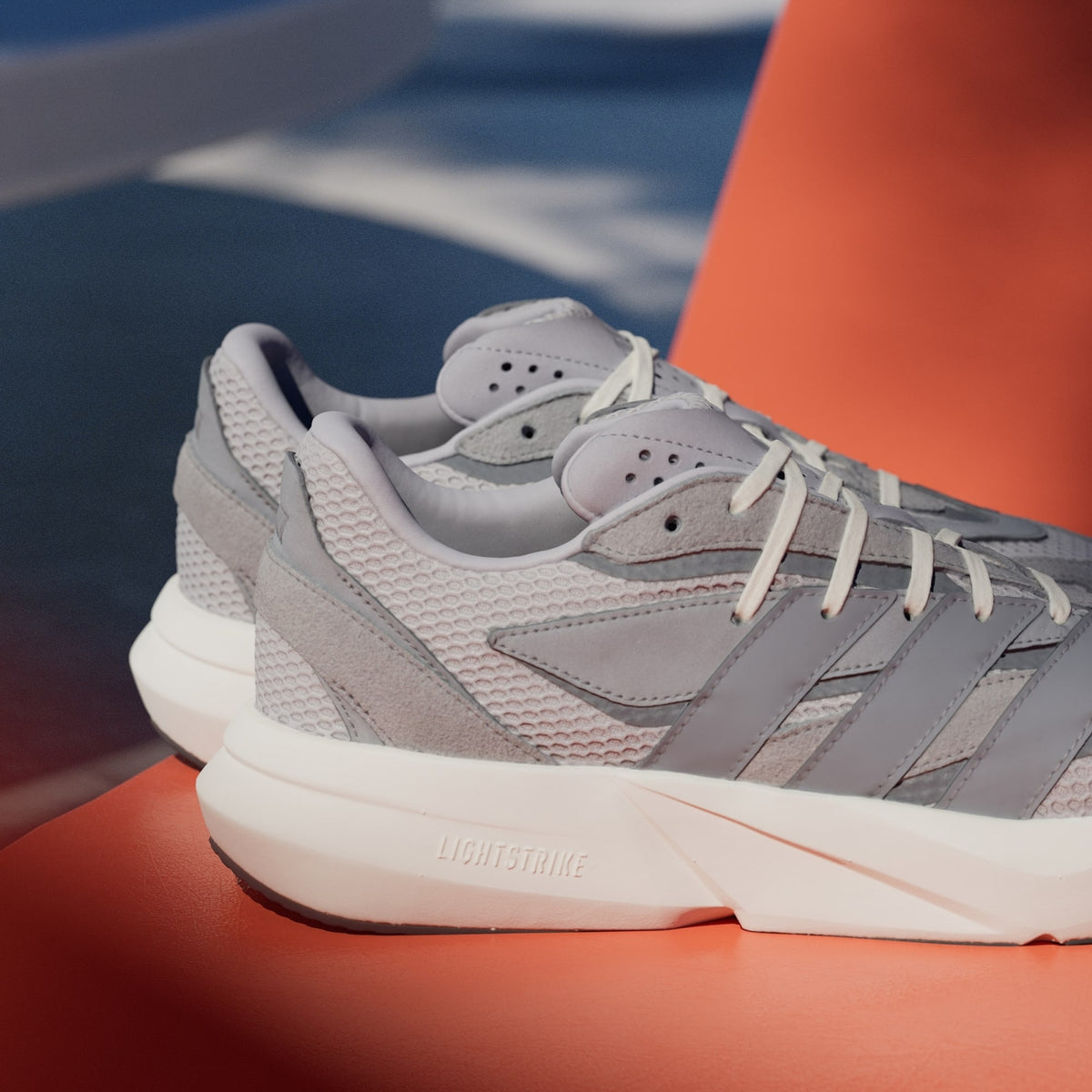 IH8607 adidas Lightblaze Grey Two Grey Three Iron Metallic (Men's)