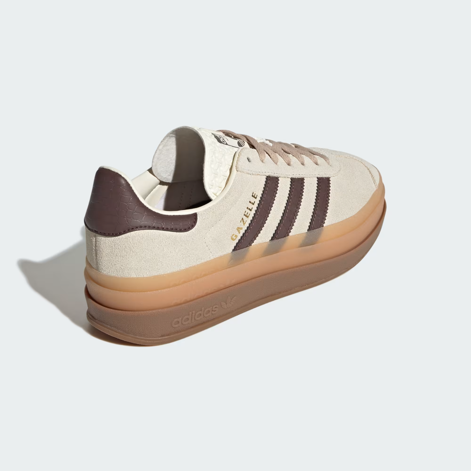 JR7522 adidas Originals Gazelle Bold Cream White Auburn Gum M2 (Men's)