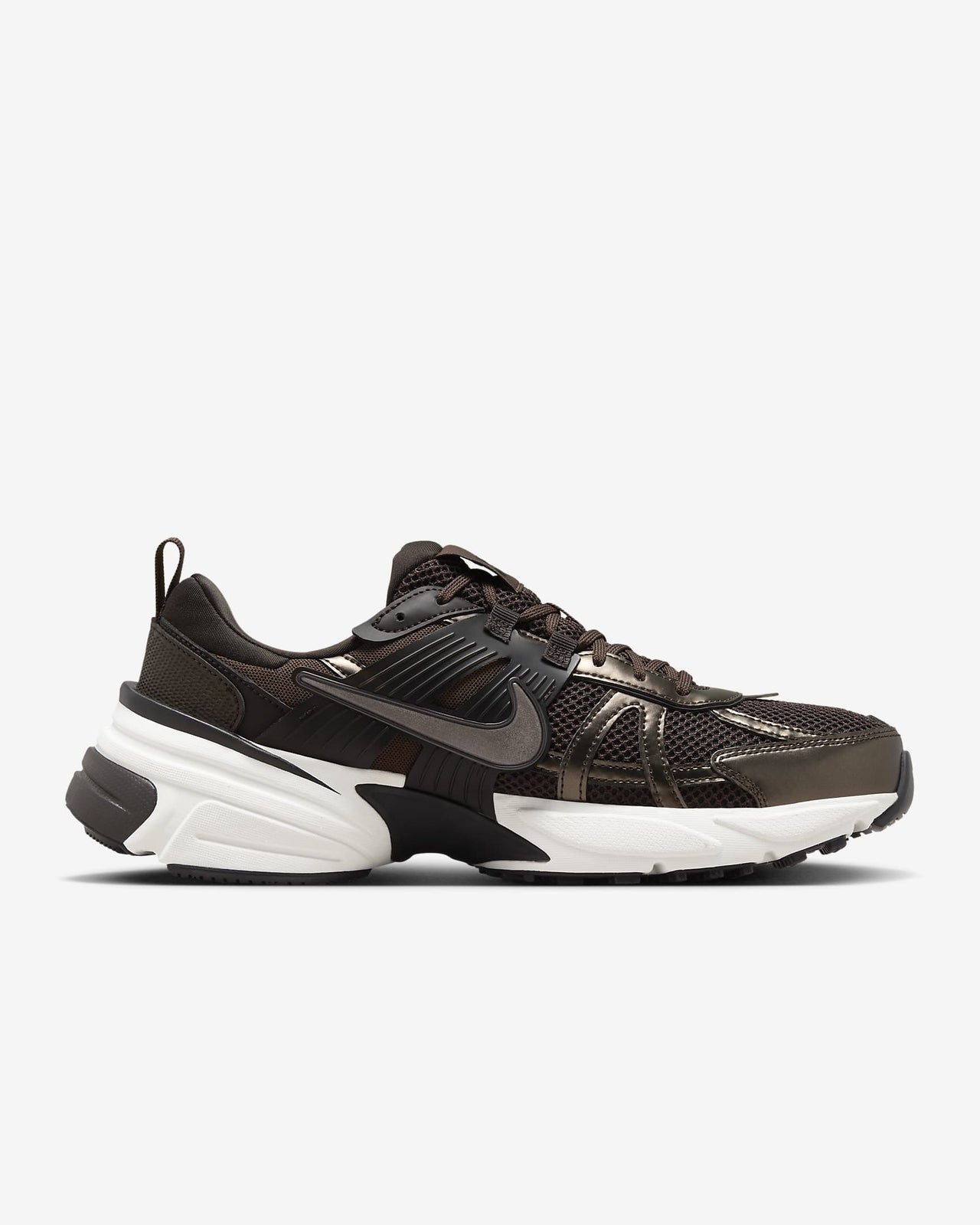 HJ4497-200 Nike V2K Run Velvet Brown White Black Baroque Brown (Men's)