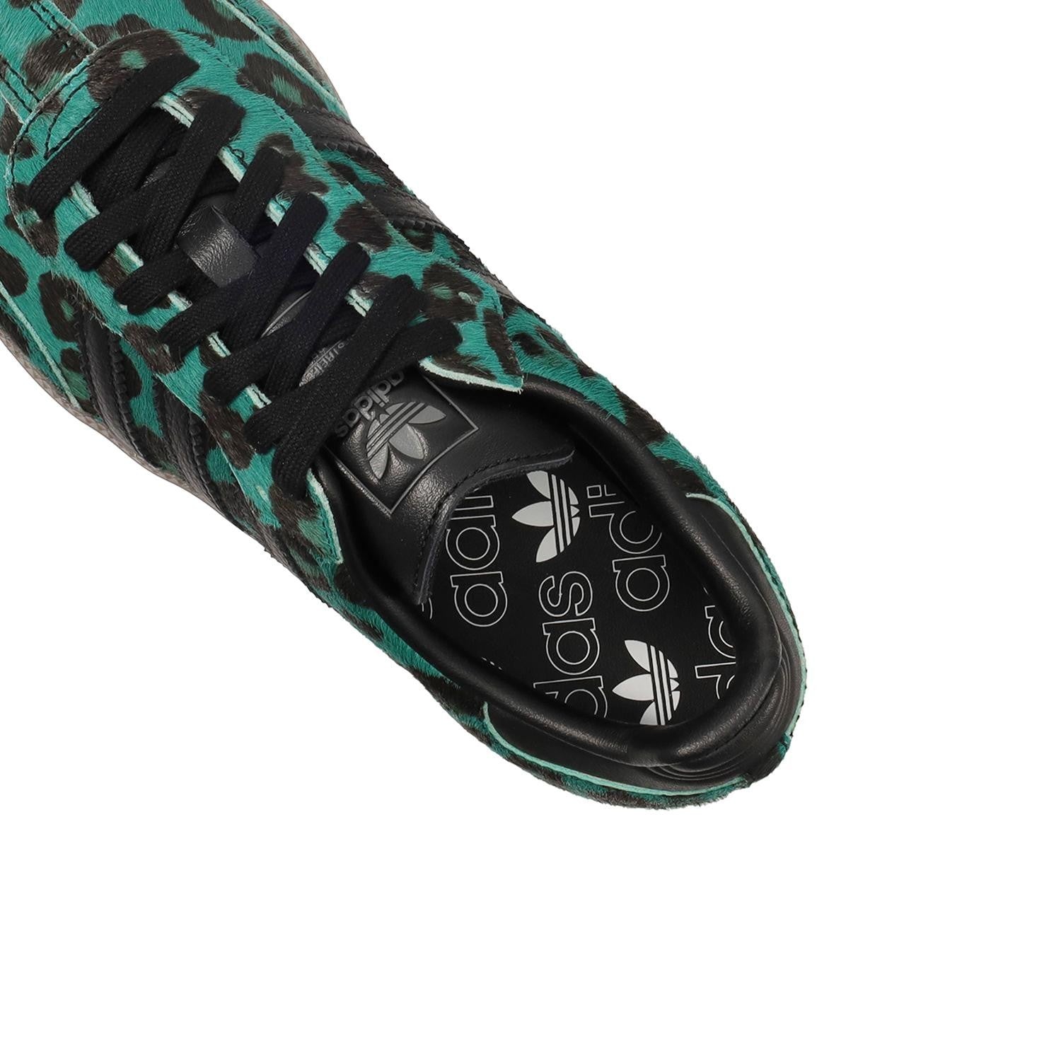 HQ9374 adidas Samba Leopard/Semi Screaming Green (Women's)