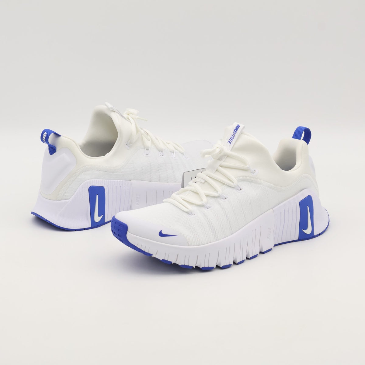FJ7127-102 Nike Free Metcon 6 White White Game Royal (Men's)