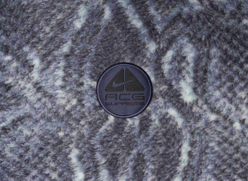 Supreme Nike ACG Fleece Pullover Mint Snakeskin