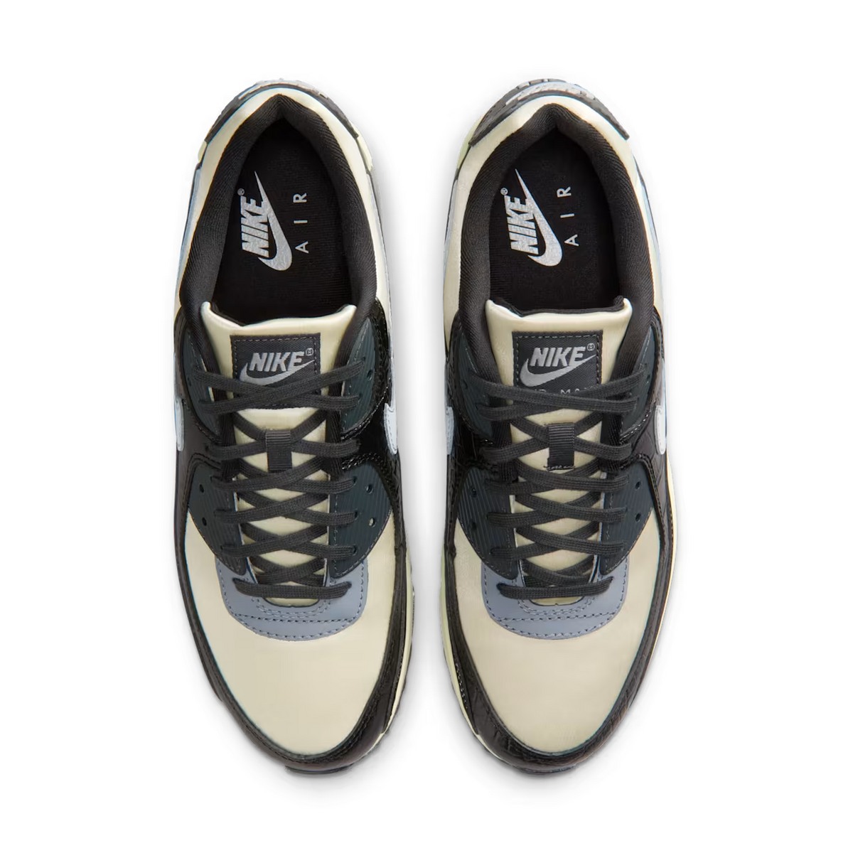 IO4468-100 Nike Air Max 90 Coconut Milk Black (Men's)