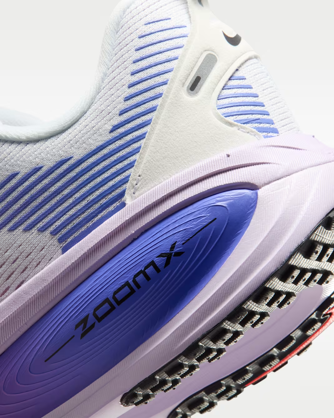 HM6804-112 Nike Vomero 18 White Violet Mist Sapphire Hot Lava (Women's)