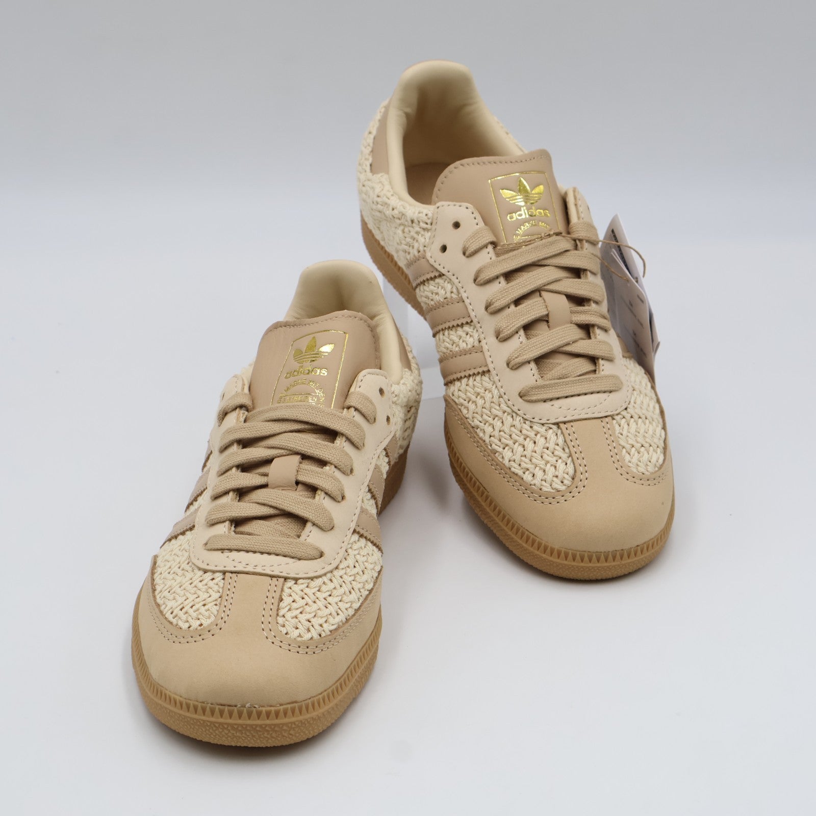 JR9446 adidas Originals Samba OG Sand Strata Magic Beige Gum (Women's)
