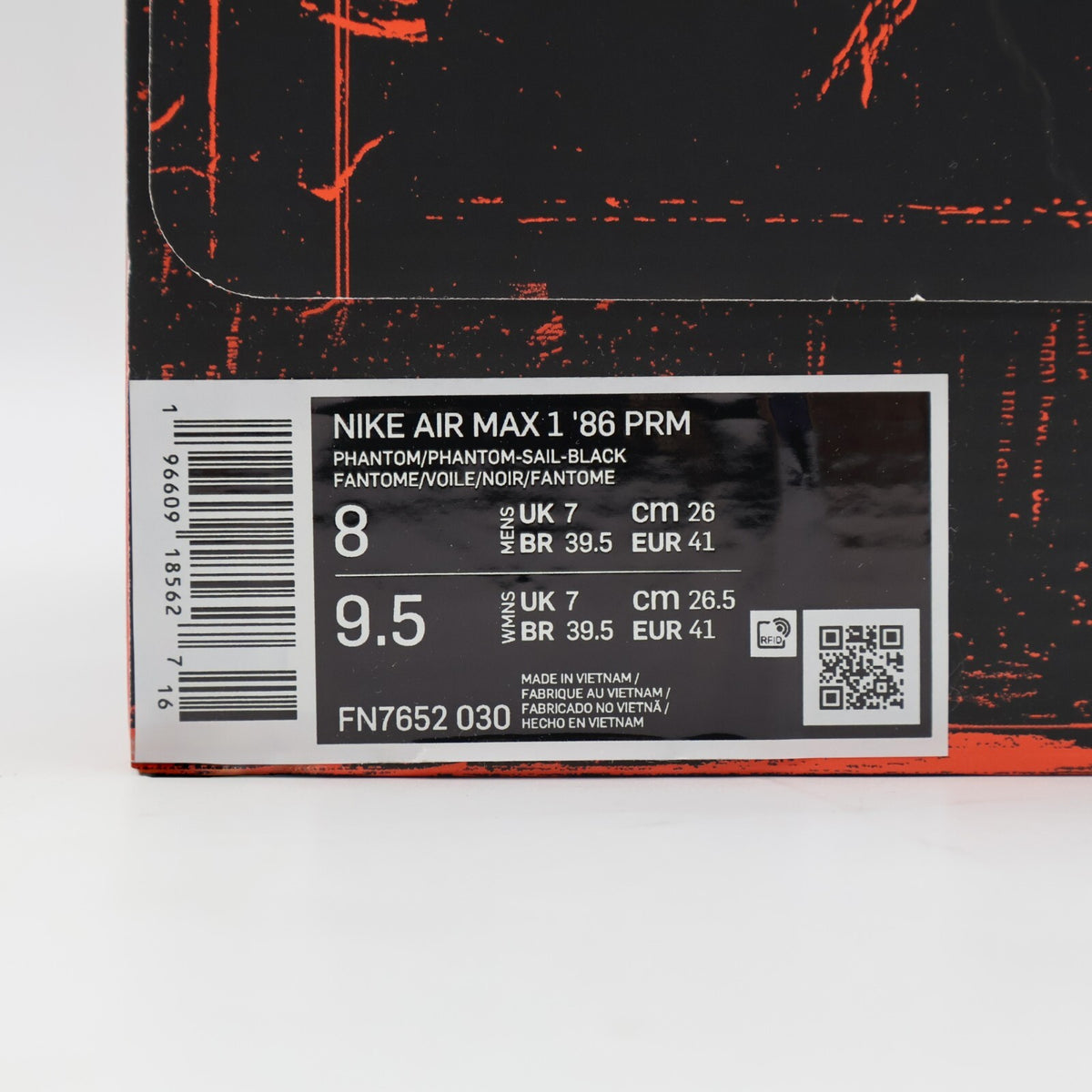 FN7652-030 Nike Air Max 1 '86 PRM World Make Korea (Men's)