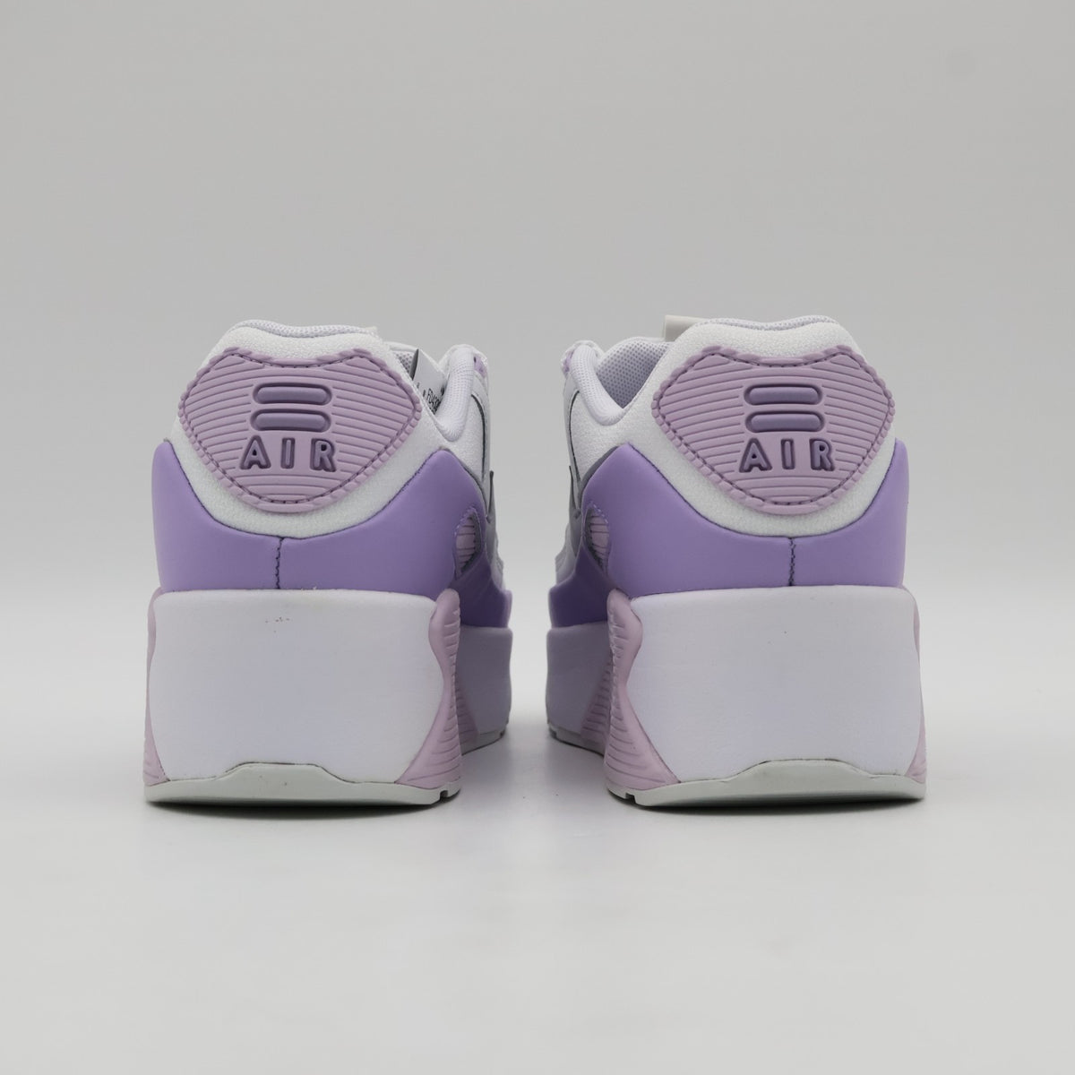 FD4328-113 Nike Air Max 90 LV8 White Hydrangeas Summit White Wolf Grey (Women's)