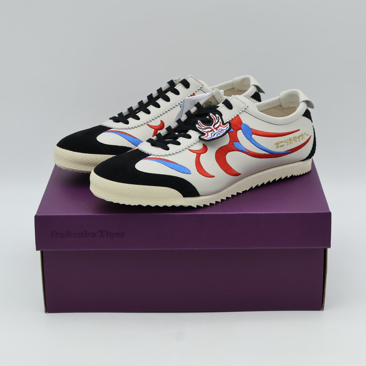1181A370-103 Onitsuka Tiger NIPPON MADE Mexico 66 Deluxe White Fiery Red (Men's)