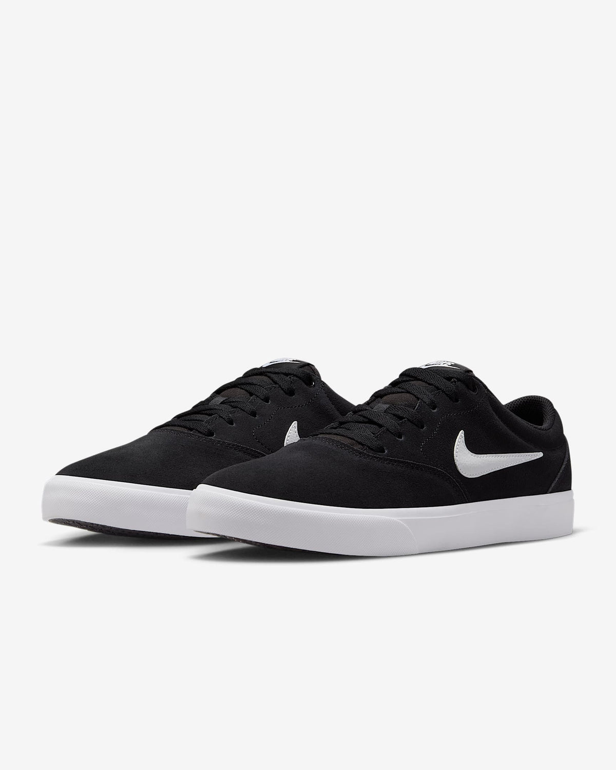 IB2750-001 Nike Charge Suede Black Black White (Men's)