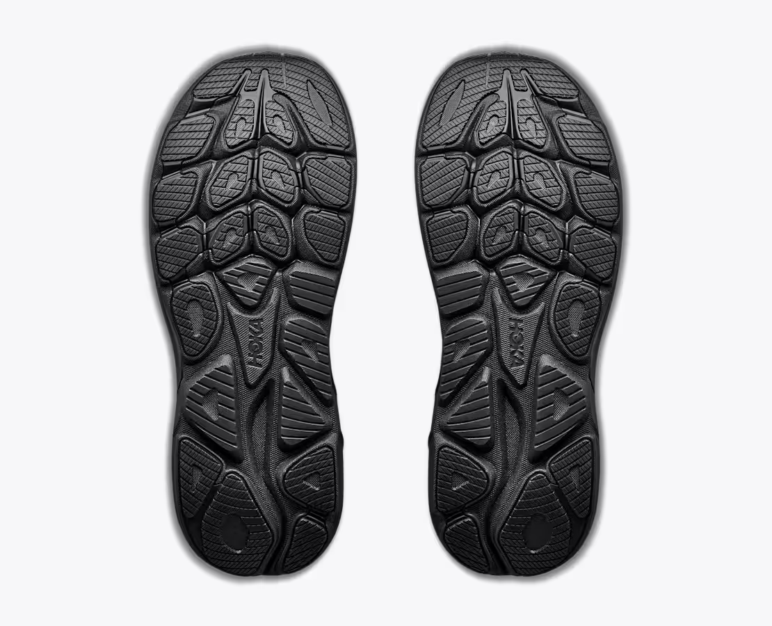 1176572-BLCKP Hoka Clifton 11 "Black/Black/Pewter" (Men's)