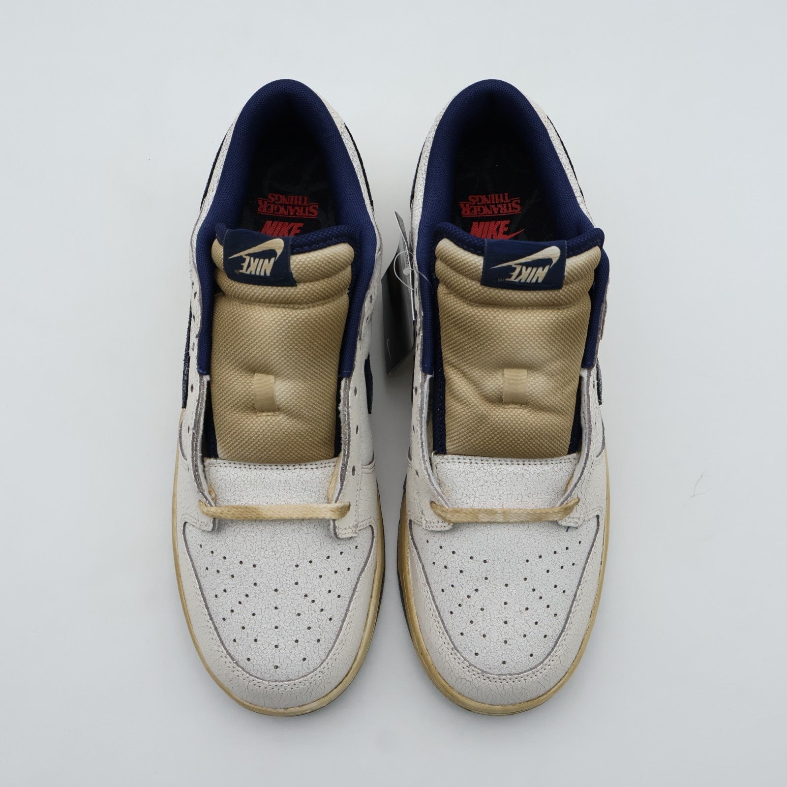 IH6766-001 Stranger Things Nike Dunk Low Phantom Midnight Navy (Men's)