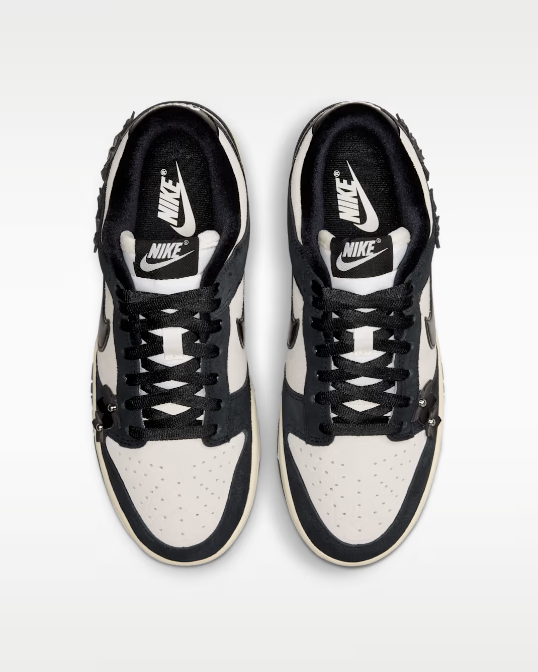 IV4726-002 Nike Dunk Low SE Black Sail (Women's)