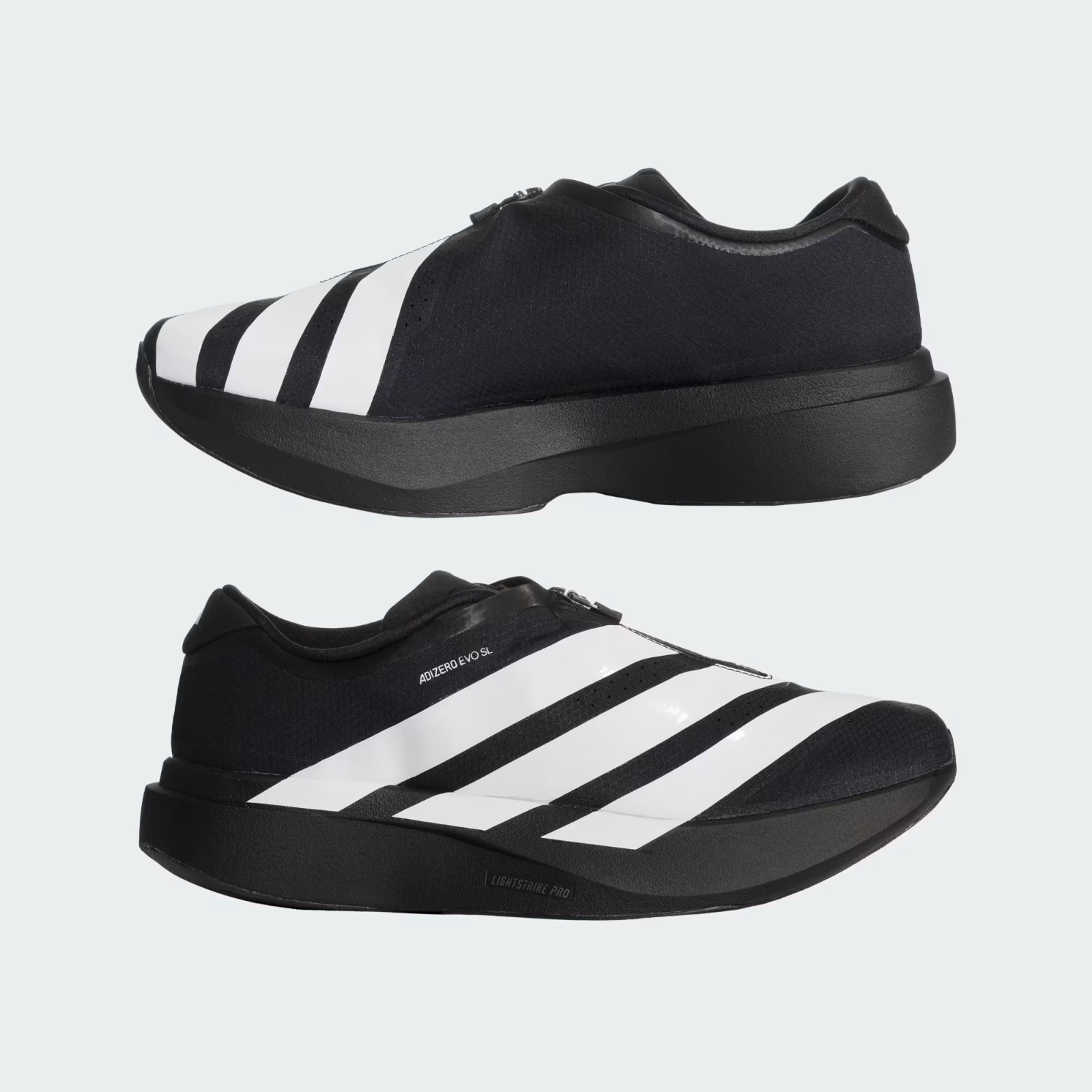 HP5061 adidas Adizero Evo SL Zip Lightstrikepro "Core Black/Cloud White" (Men's)