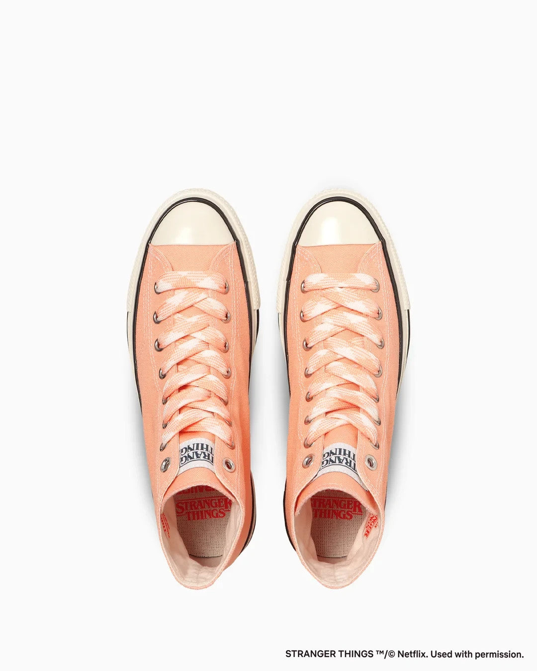 31316473 Stranger Things 5 Converse All Star Aged 87 CL Hi Peach (Men's)