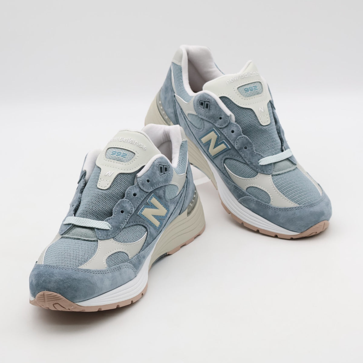 U992KT KITH New Balance 992 Aegean Blue Shadow Gray (Men's)