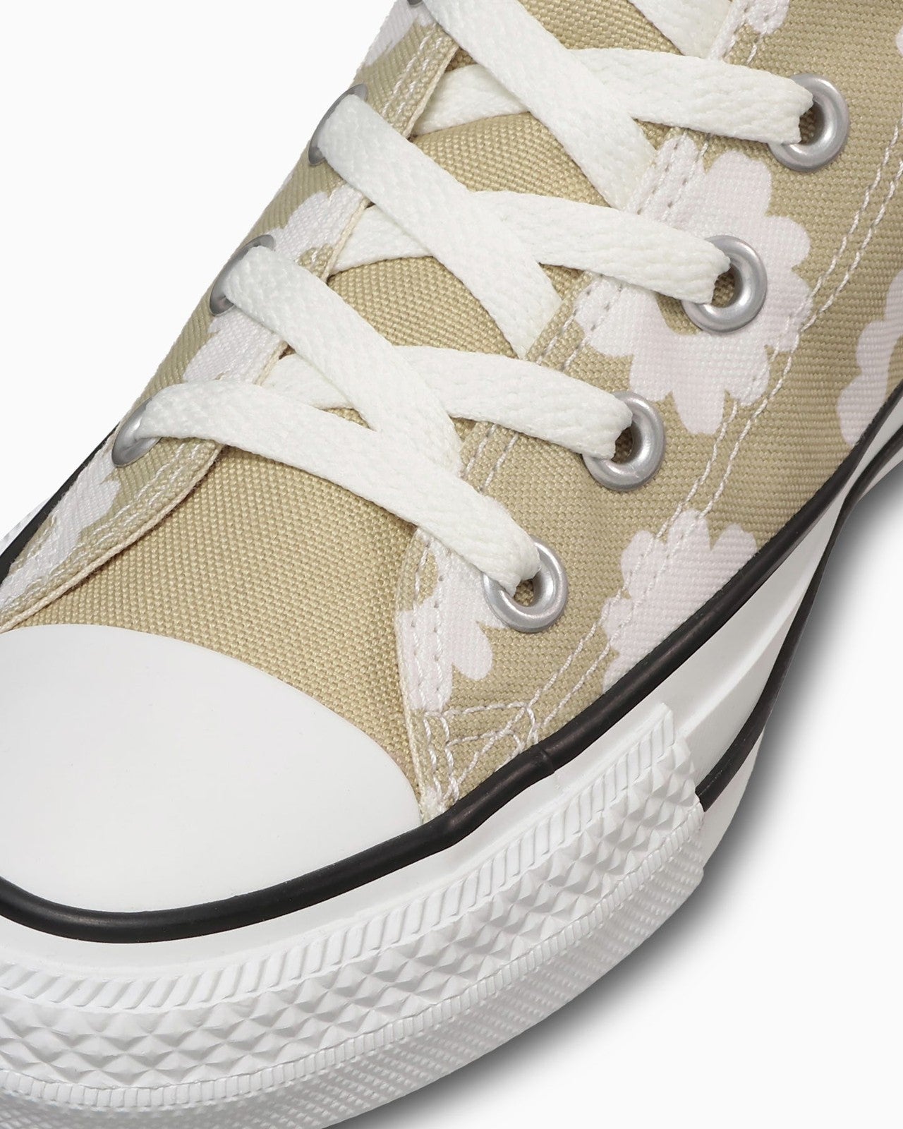 31318121 Converse All Star Flowerprint Hi Butter YellowWhite (Women's)