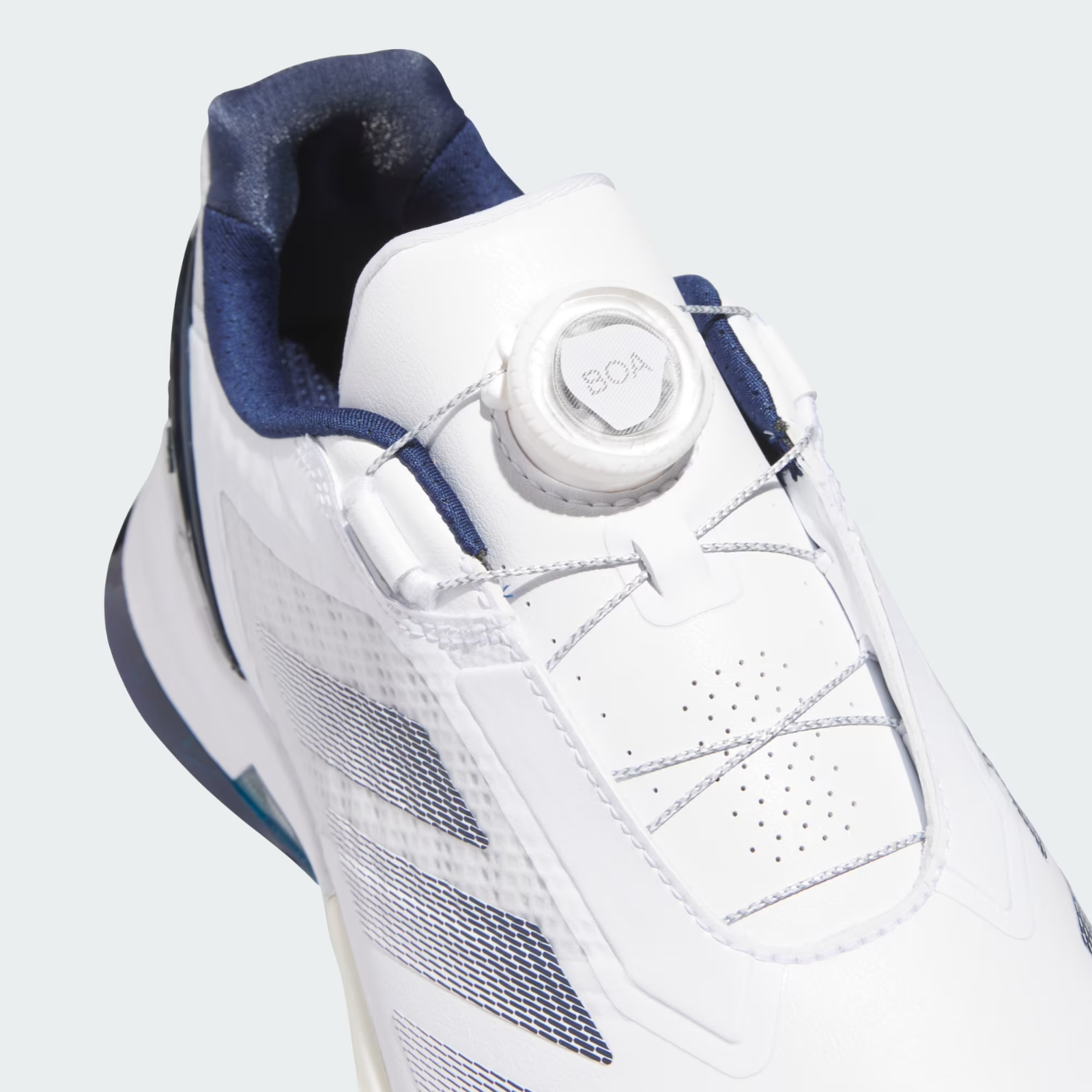 JS1767 adidas Adizero ZG Lo Boa Spikeless Golf Cloud White Night Indigo (Men's)