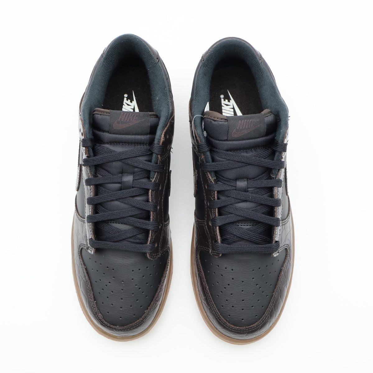 DV1024-010 Nike Dunk Low Velvet Brown and Black (Men's)