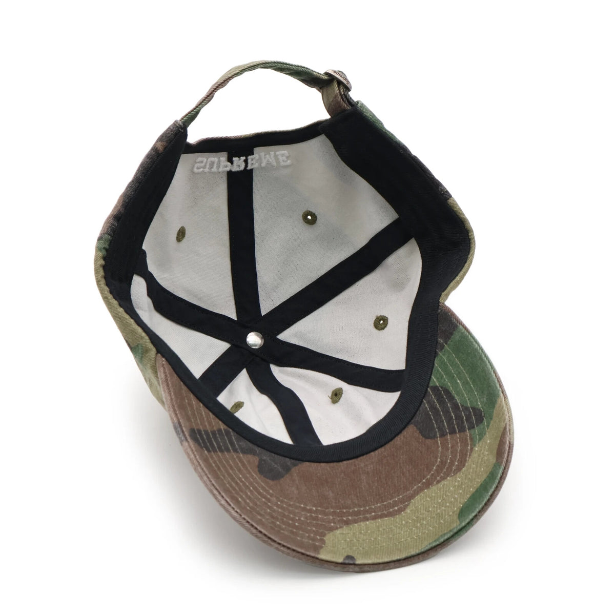 Supreme Pigment Dye 6-Panel Camo