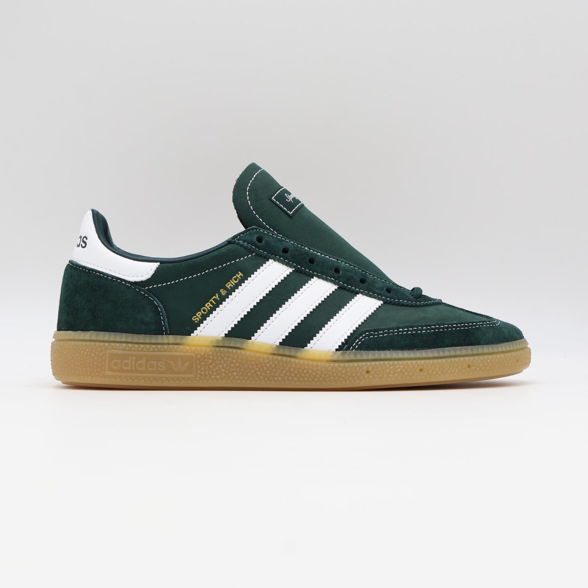 JP7067 Sporty Rich adidas Originals Handball Spezial Dark Green (Men's)