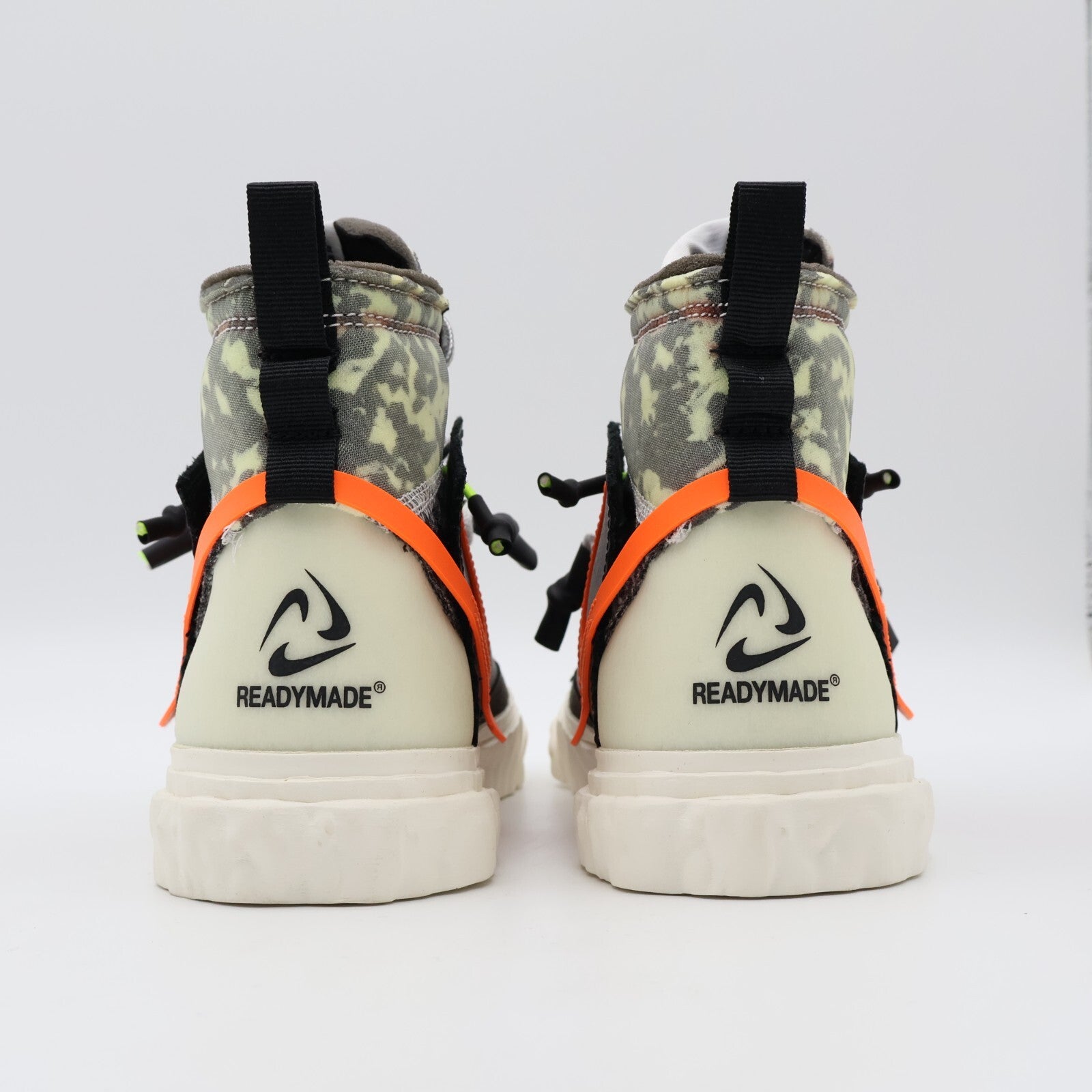 CZ3589-001 Nike Blazer Mid Readymade Black Vast Grey Volt Total Orange (Men's)