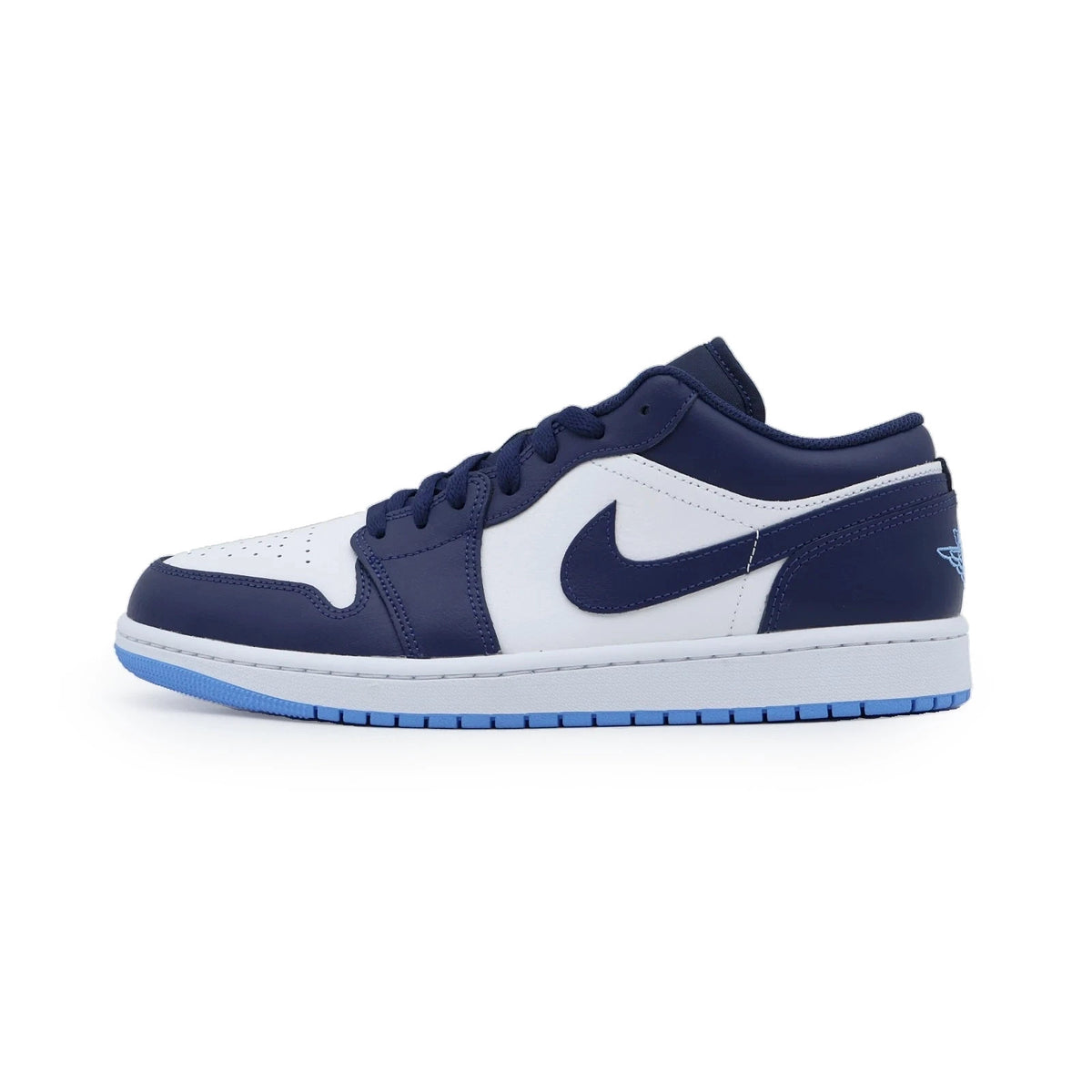 553558-404 Nike Air Jordan 1 Low Midnight Navy (Men's)