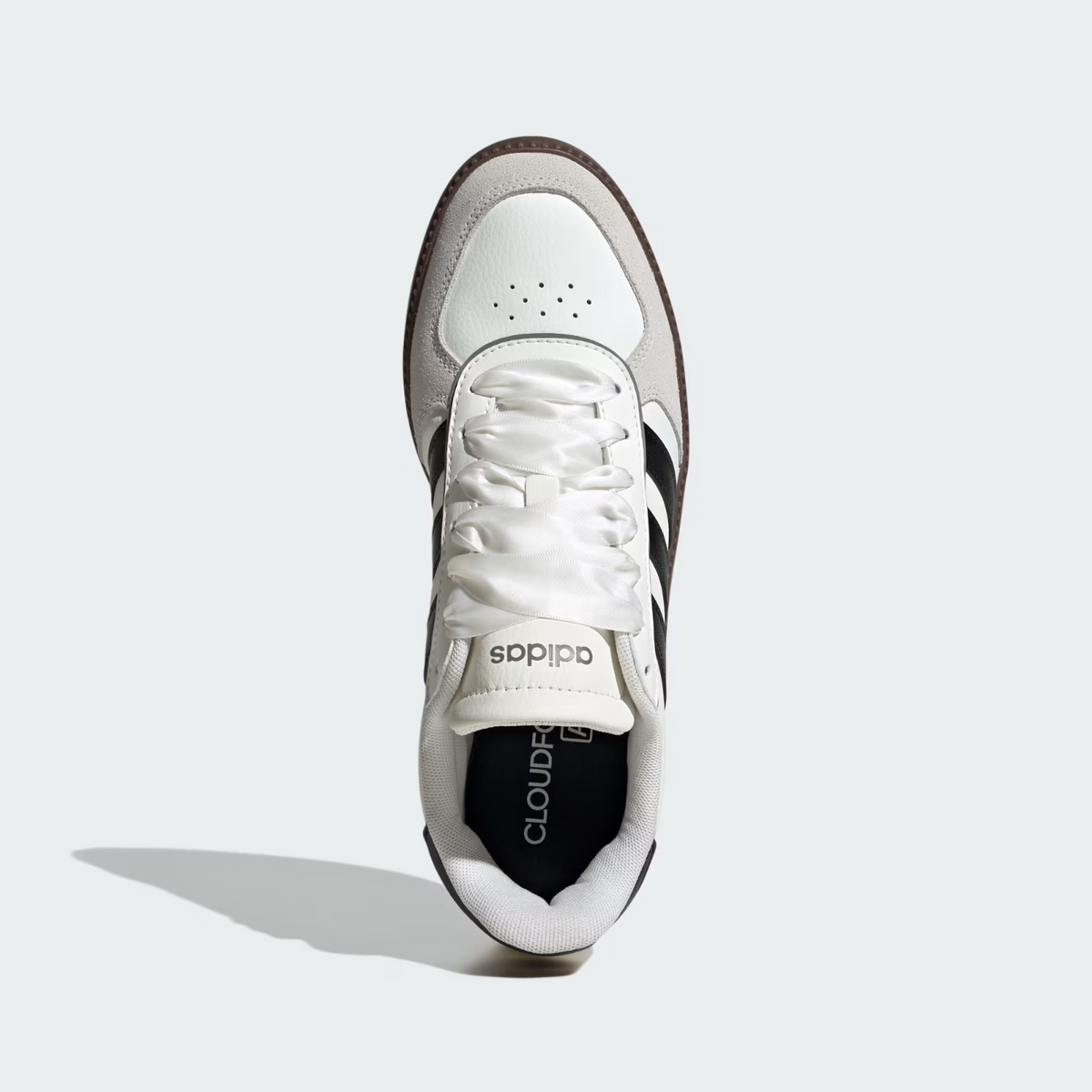 JQ8253 adidas Breaknet Sleek Core White Core Black Grey Three (Women's)