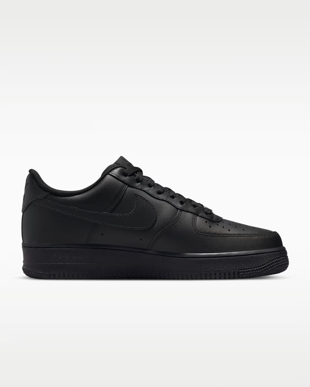 CW2288-001 Nike Air Force 1 Low '07 "Black/Black" (Men's)