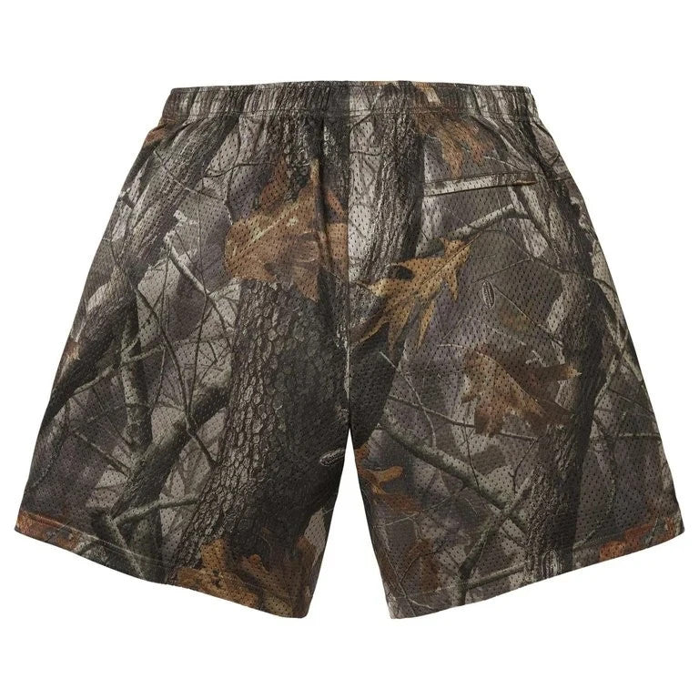 Supreme Rhinestone Mesh Short Realtree Hardwoods Camo
