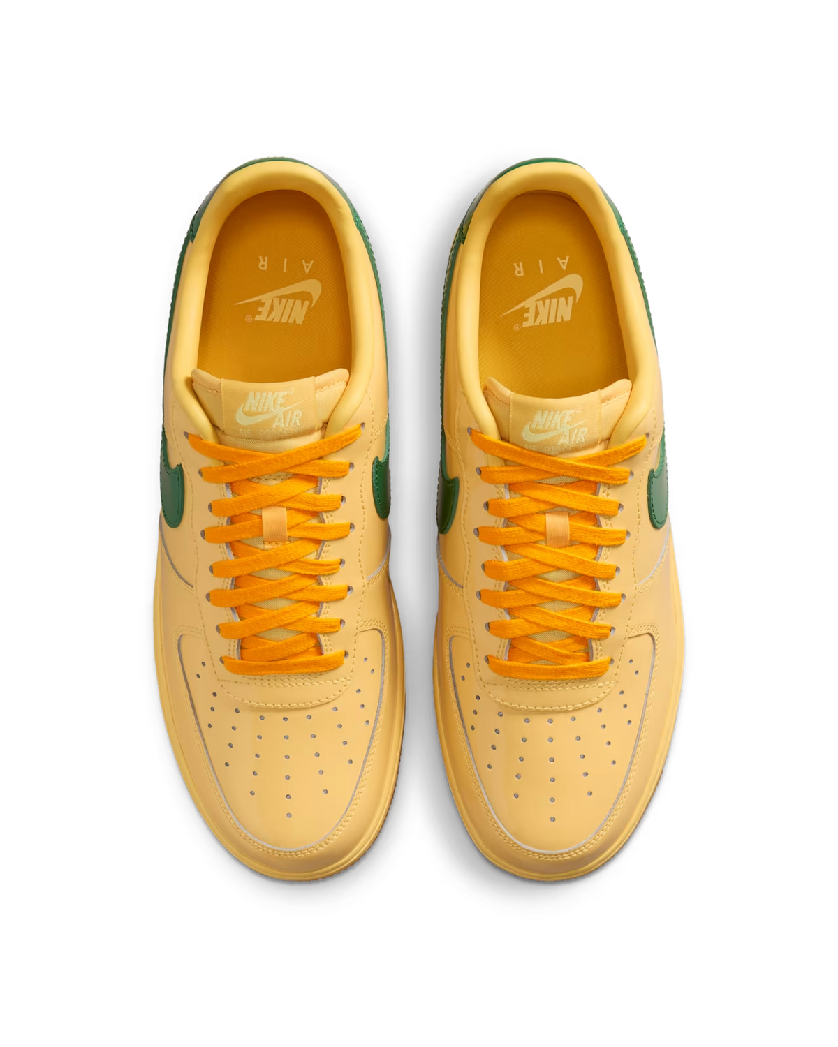IO4489-700 Nike Air Force 1 Low Patent Leather Topaz Gold Light Laser (Men's)