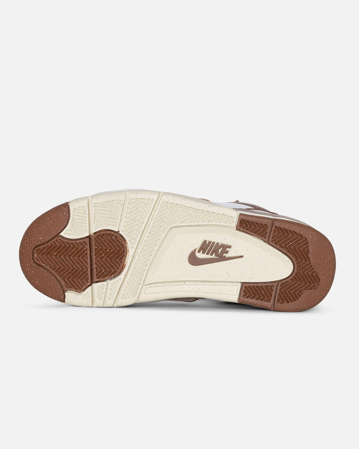 FD6475-100 Stussy Nike Air Flight 89 Low SP White and Pecan (Men's)
