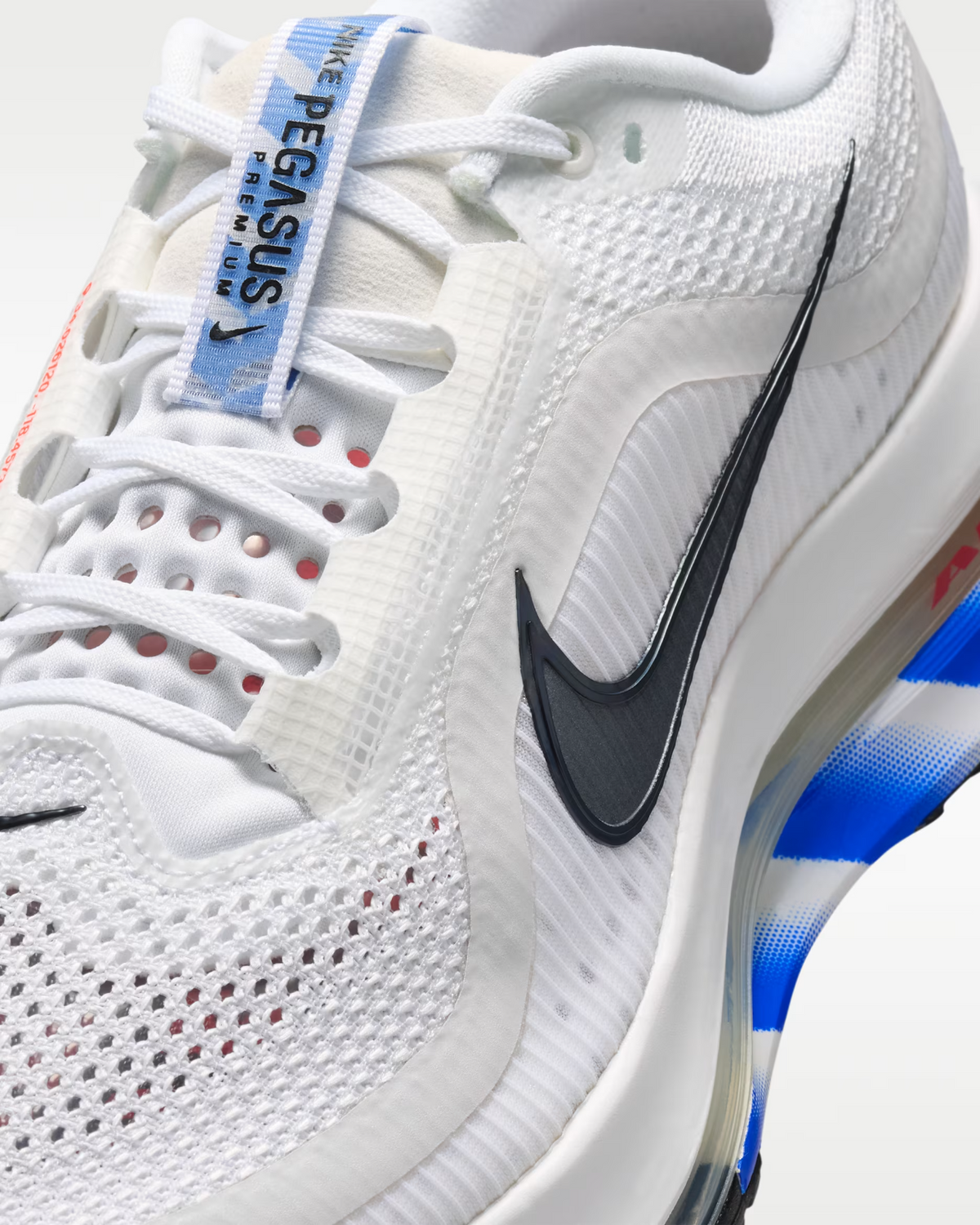 II5262-100 Nike Pegasus Premium "White/Racer Blue" (Men's)