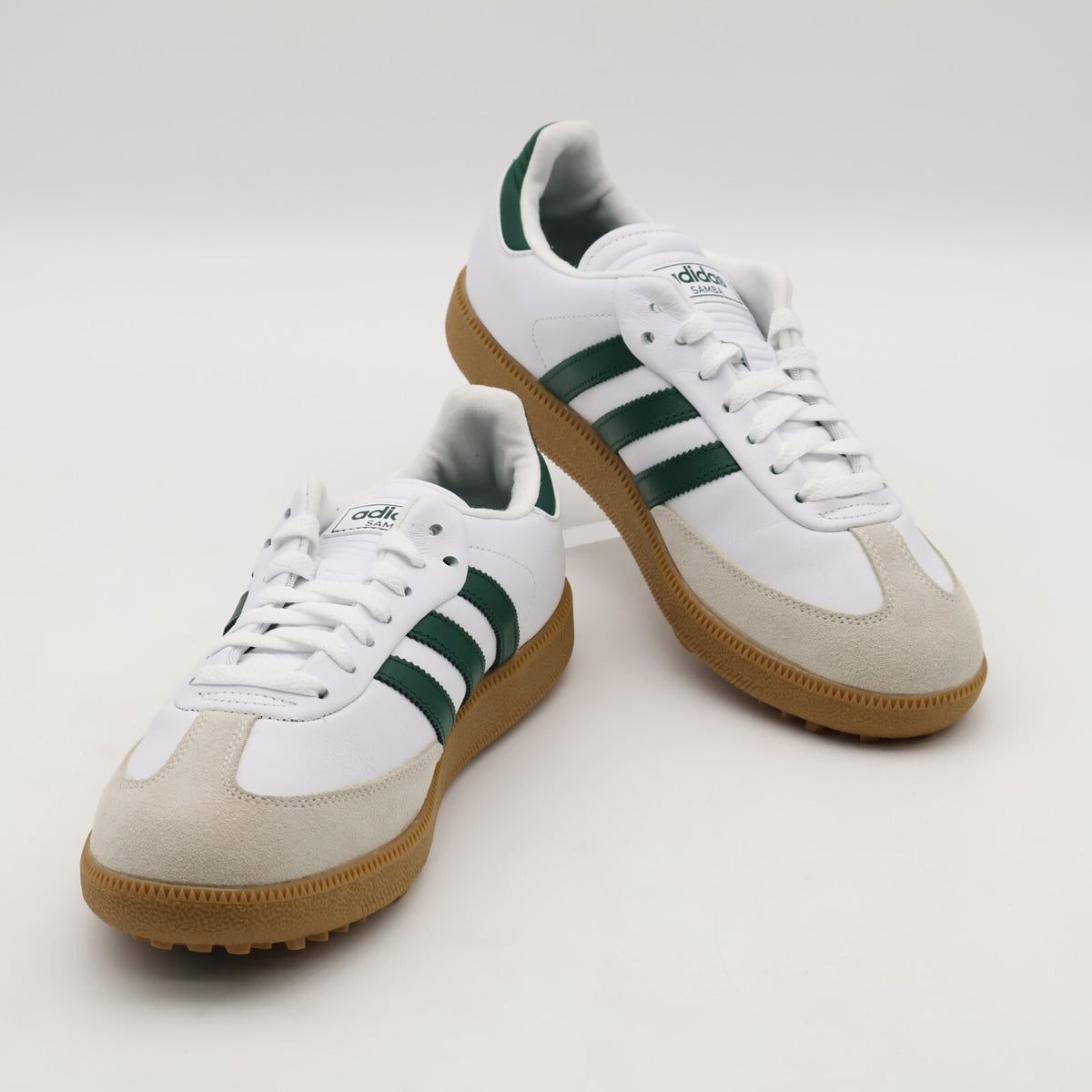 JH6151 adidas Samba Spikeless Golf Cloud White Collegiate Green Gum (Men's)