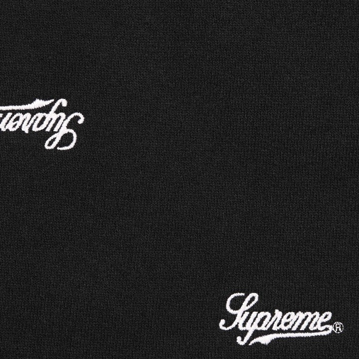 Supreme Repeat Script Sweatpant Black