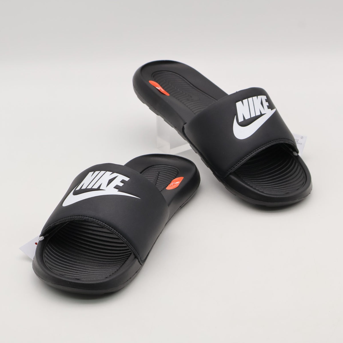 CN9675-002 Nike Victori One Slide Black White (Men's)