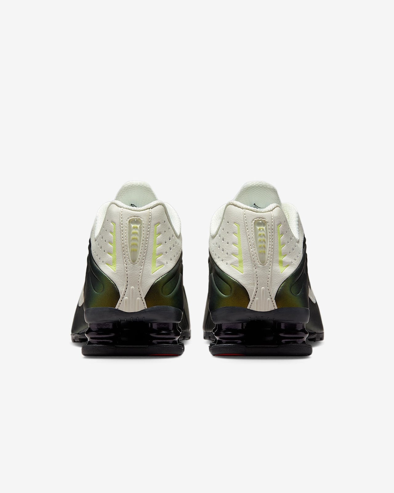 IB8062-133 Nike Shox R4 Olive Green (Women's)