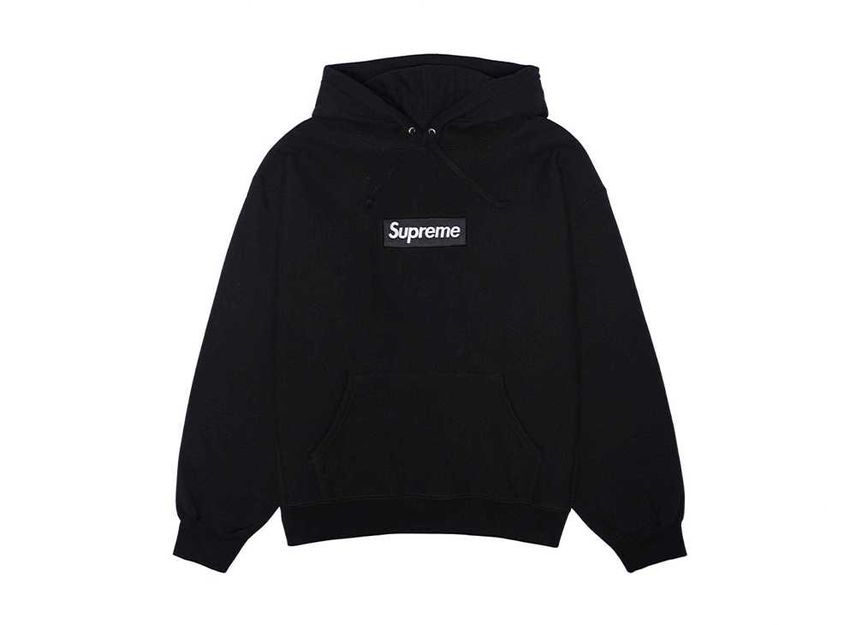 Supreme Box Logo Hooded Sweatshirt Black (23FW)