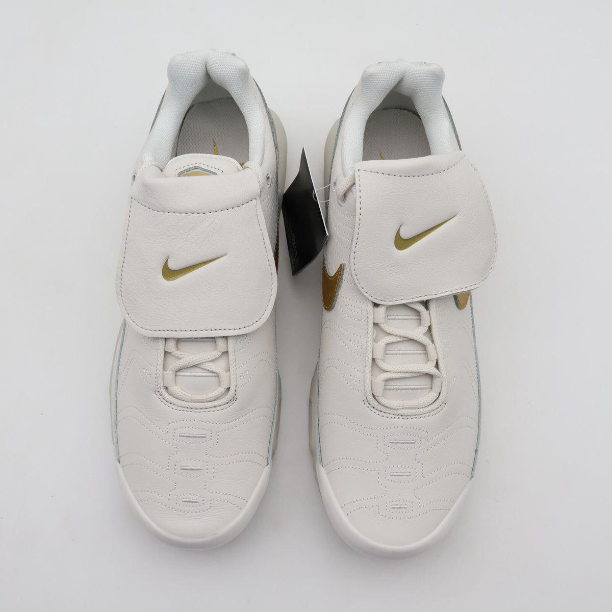 HV2541-001 Nike Air Max Plus Tiempo Phantom and Metallic Gold (Men's)