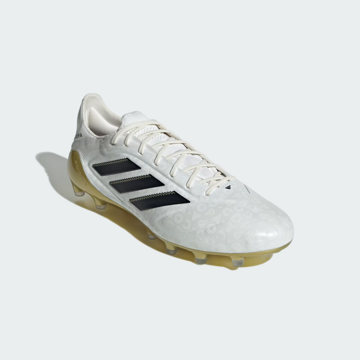 JR2116 adidas Copa Pure 3 Elite AG Zero Metalic Core Black Gold Metallic (Men's)